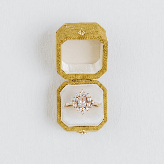 Oro/Dove Radiant Georgian Ring Box