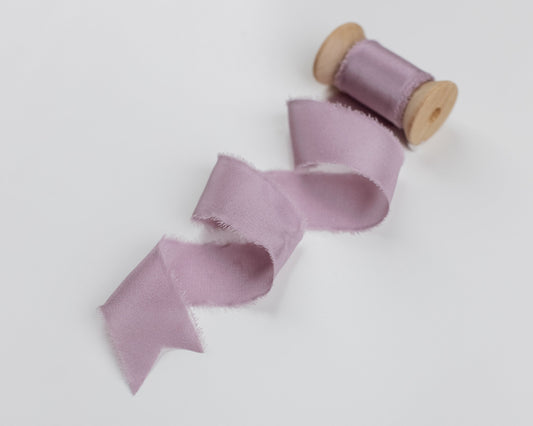 Lavender Silk Ribbon