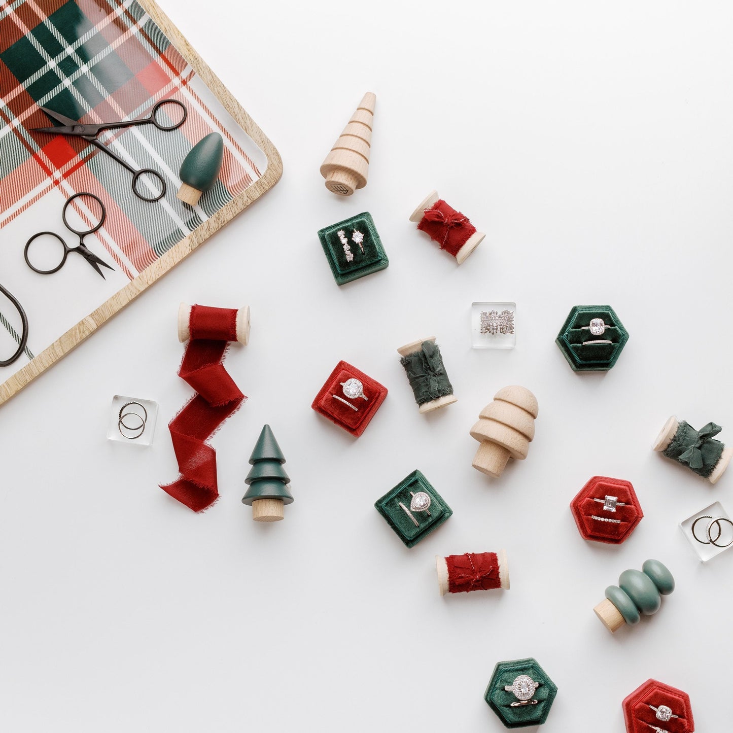 Frasier Fir Silk Ribbon