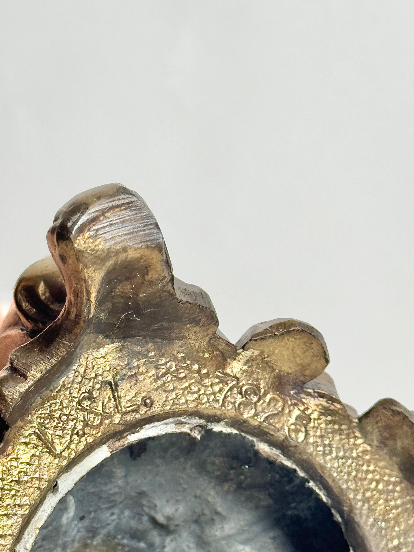 Vintage 8" Crystal Pedestal Box 1930s | Loevsky | Large Cut Glass Jewelry Casket | Hollywood Regency Vanity Box | Mid Century Dish