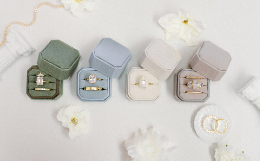 Sparrow Heritage Linen Ring Box