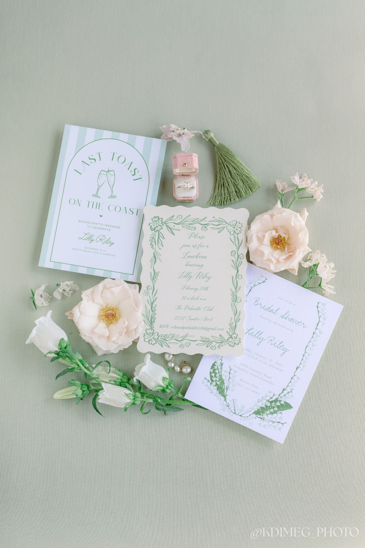 Roseate/Dove Radiant Georgian Ring Box