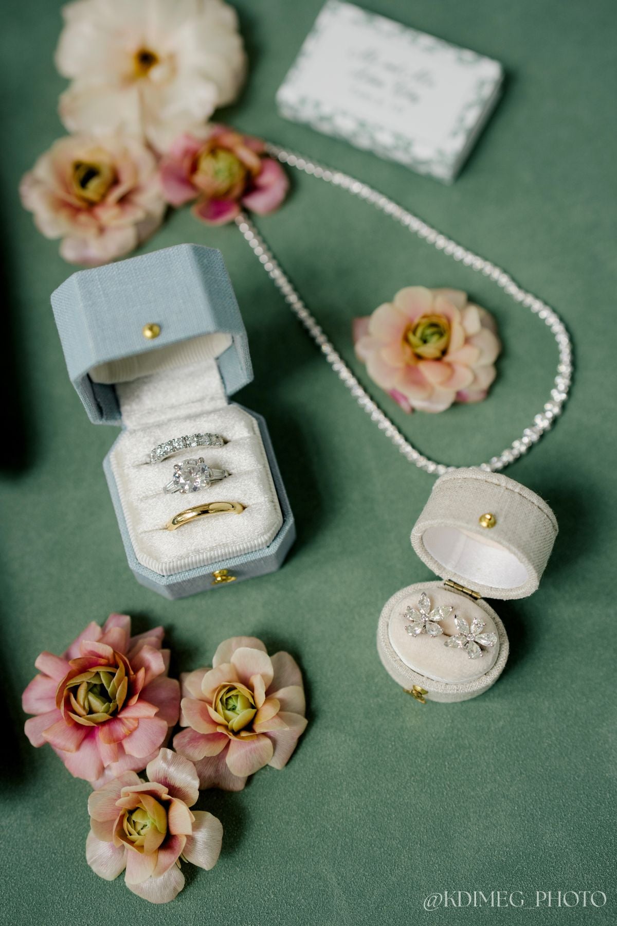 Hydrangea Radiant Legacy Georgian Ring Box