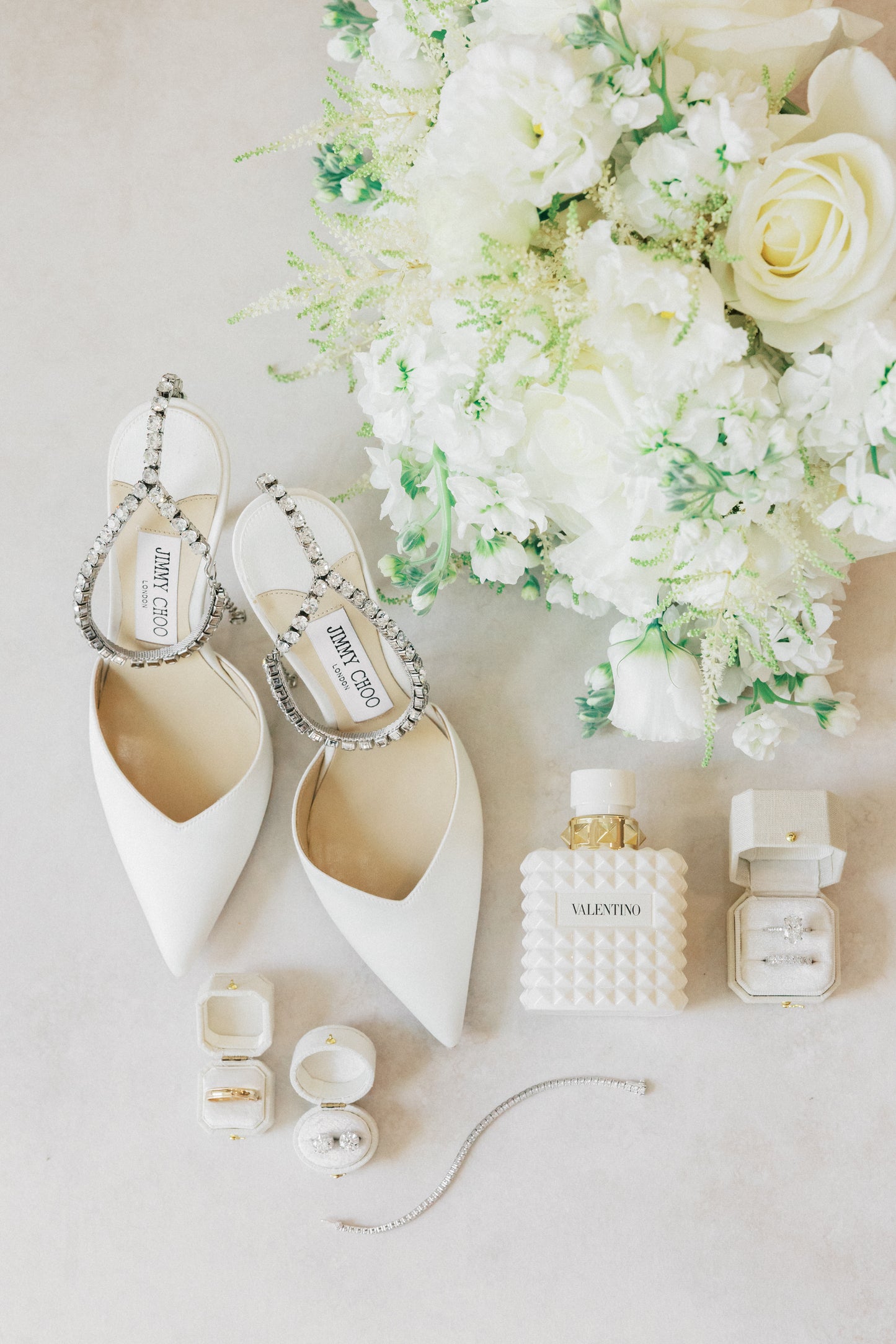 Georgian Oval Ring Box in Dove Linen – Vintage Wedding Ring Box for Flat Lay Photography