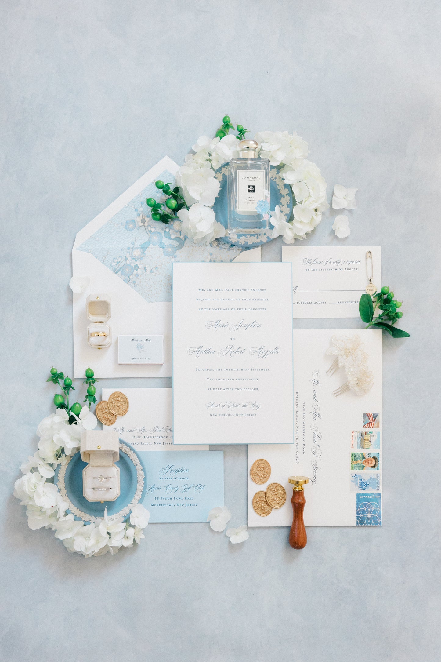 Radiant Legacy Ring Box in Dove Linen – Beveled Square Wedding & Proposal Ring Box for Flat Lay Photography