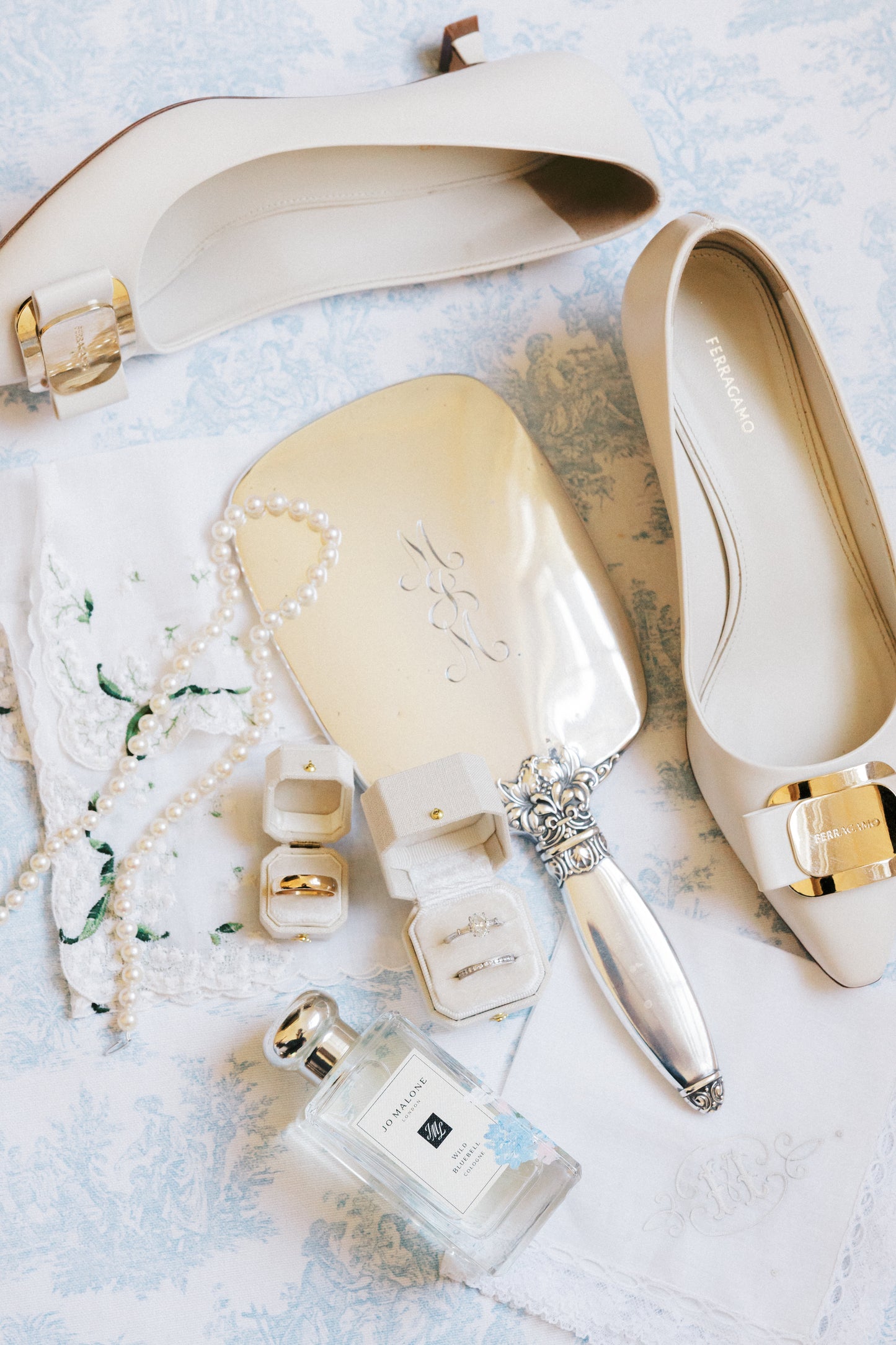 Radiant Legacy Ring Box in Dove Linen – Beveled Square Wedding & Proposal Ring Box for Flat Lay Photography