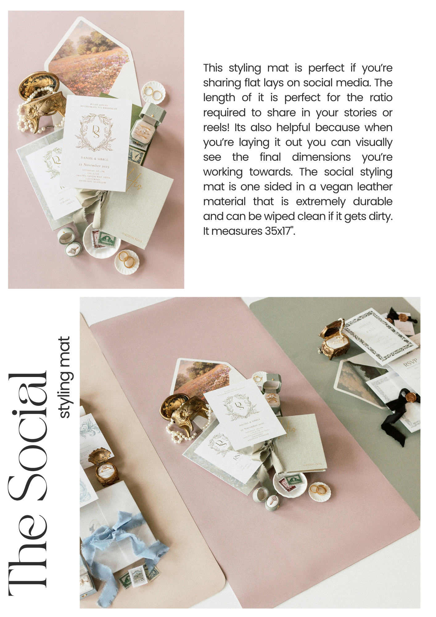 "The Social" Styling Mat