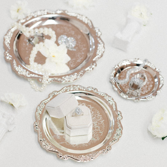 Silver Tray Set