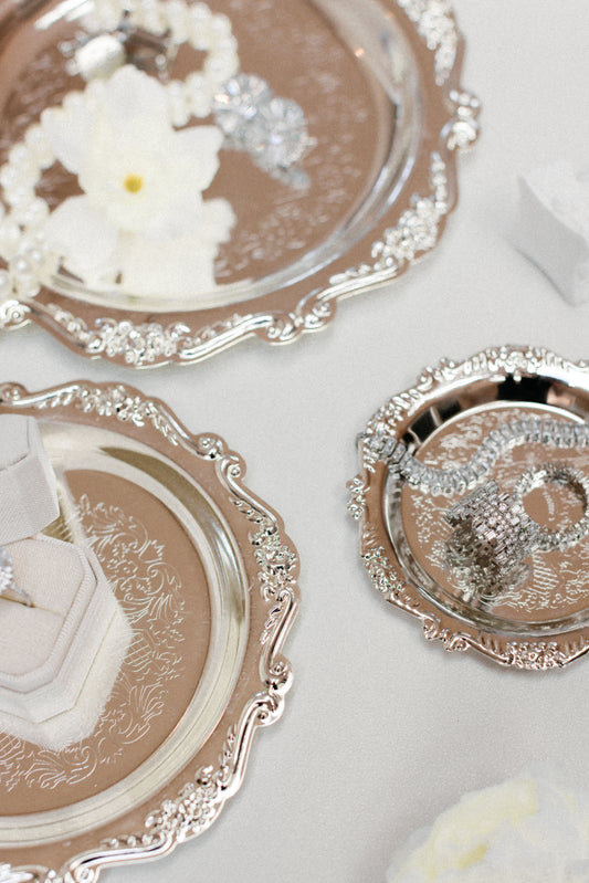Silver Tray Set