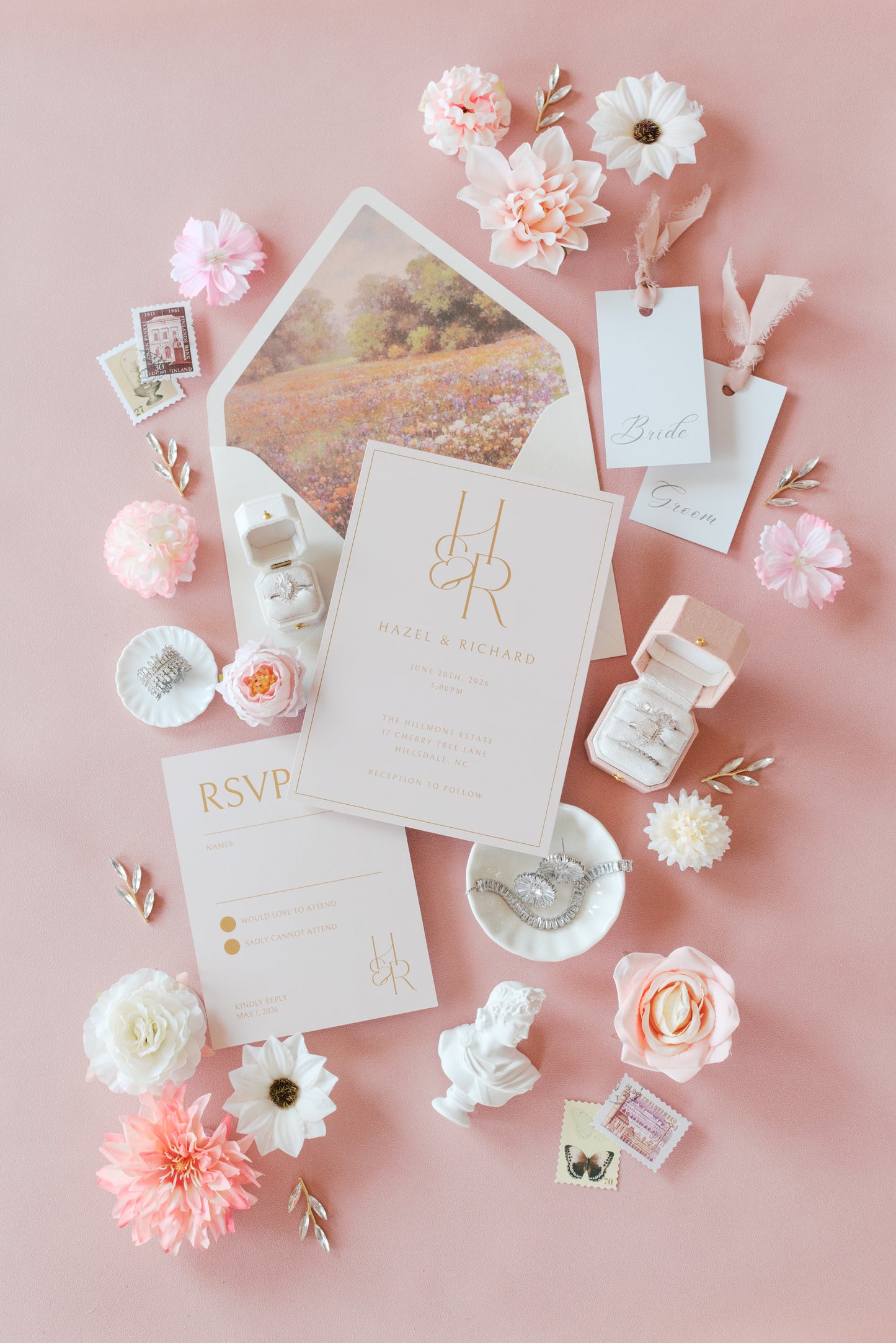 Roseate Radiant Legacy Georgian Ring Box