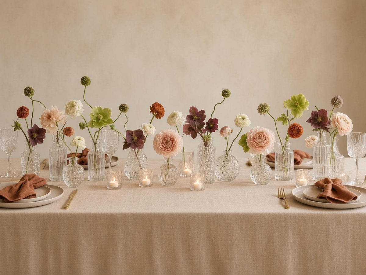 Glass Bud Vases Set of 36 - photo 1