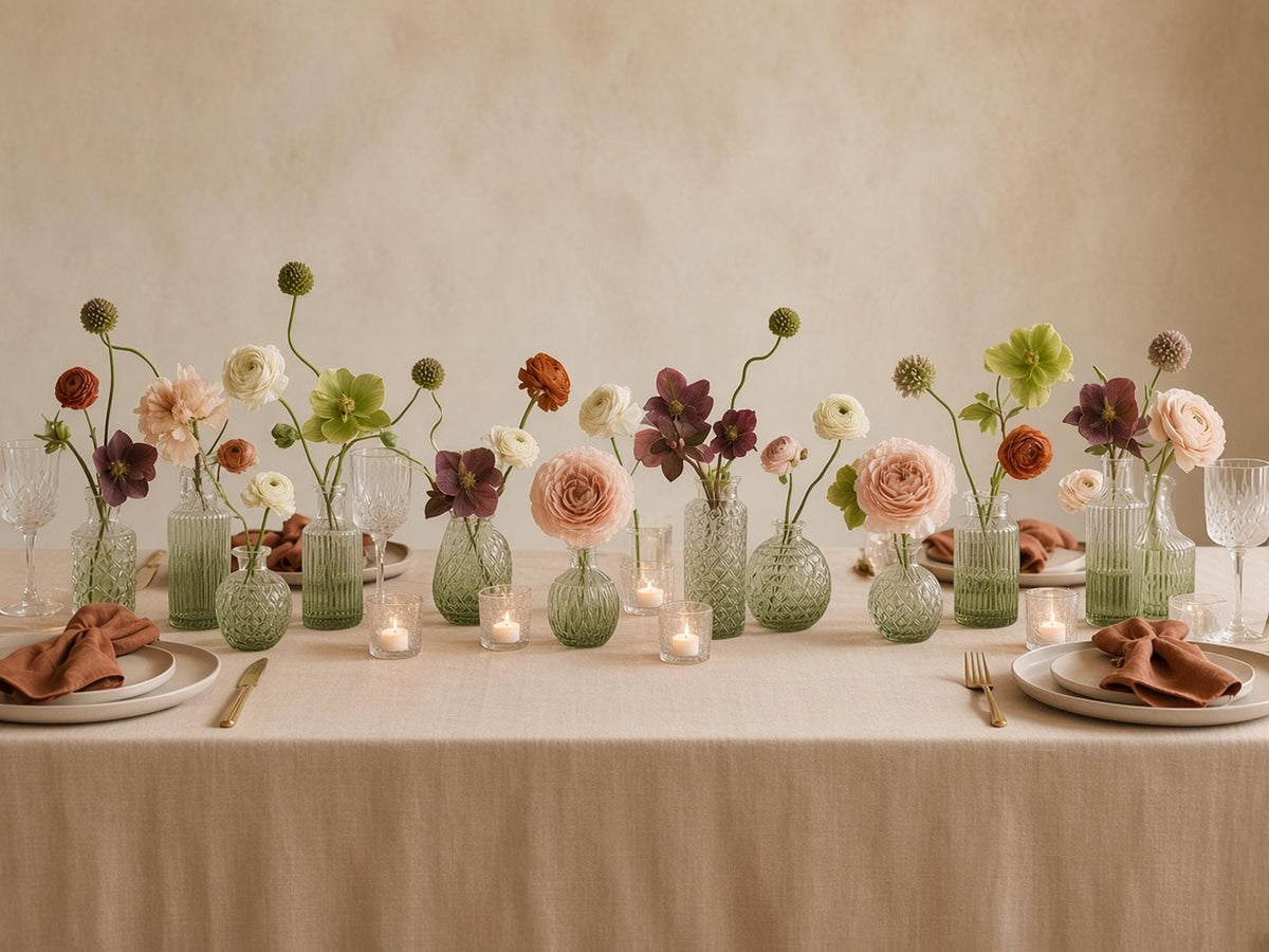 Glass Bud Vases Set of 36 - photo 12