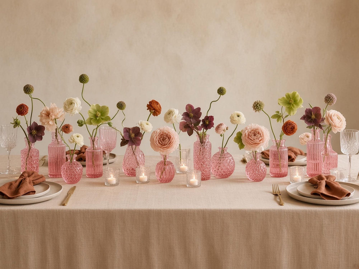 Glass Bud Vases Set of 36 - photo 10