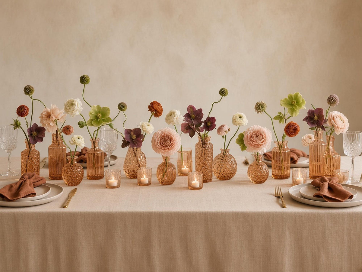 Glass Bud Vases Set of 36 - photo 3