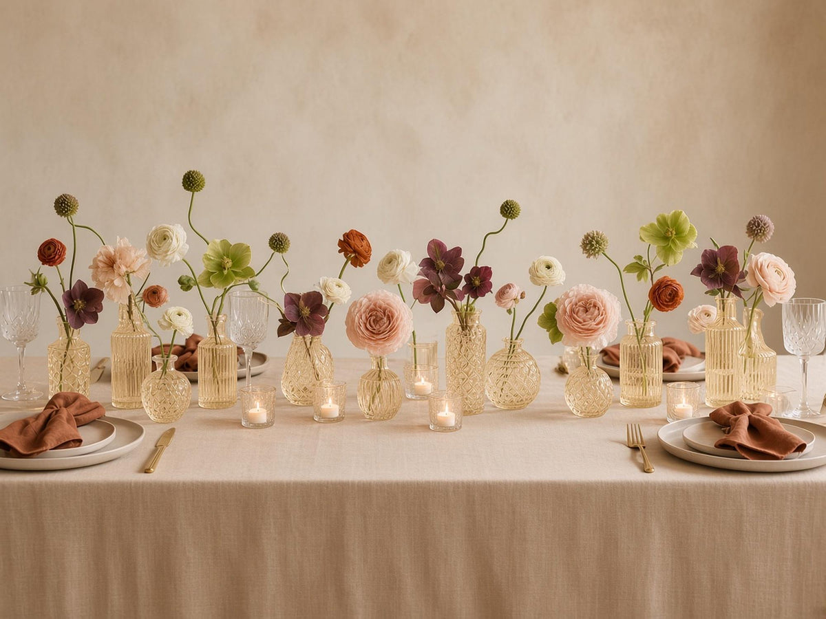 Glass Bud Vases Set of 36 - photo 8