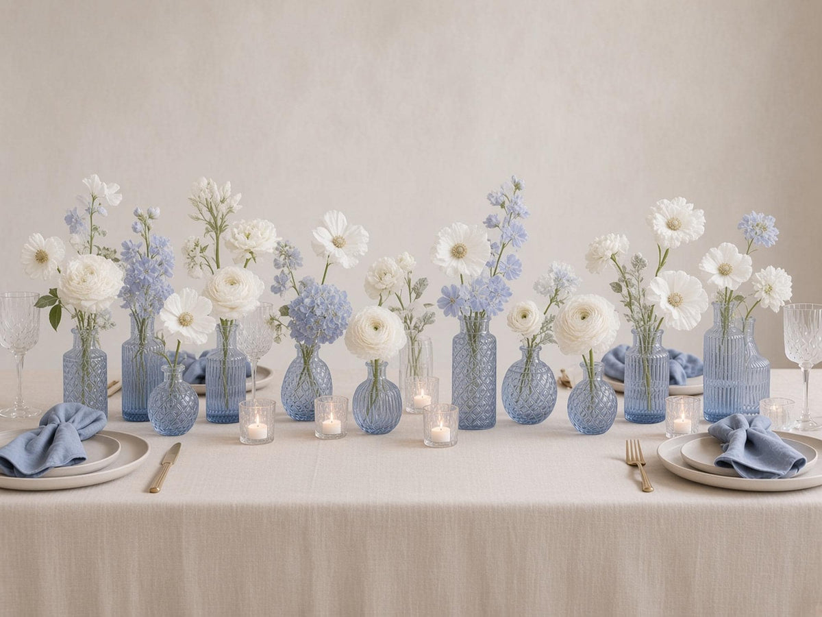 Glass Bud Vases Set of 36 - photo 15