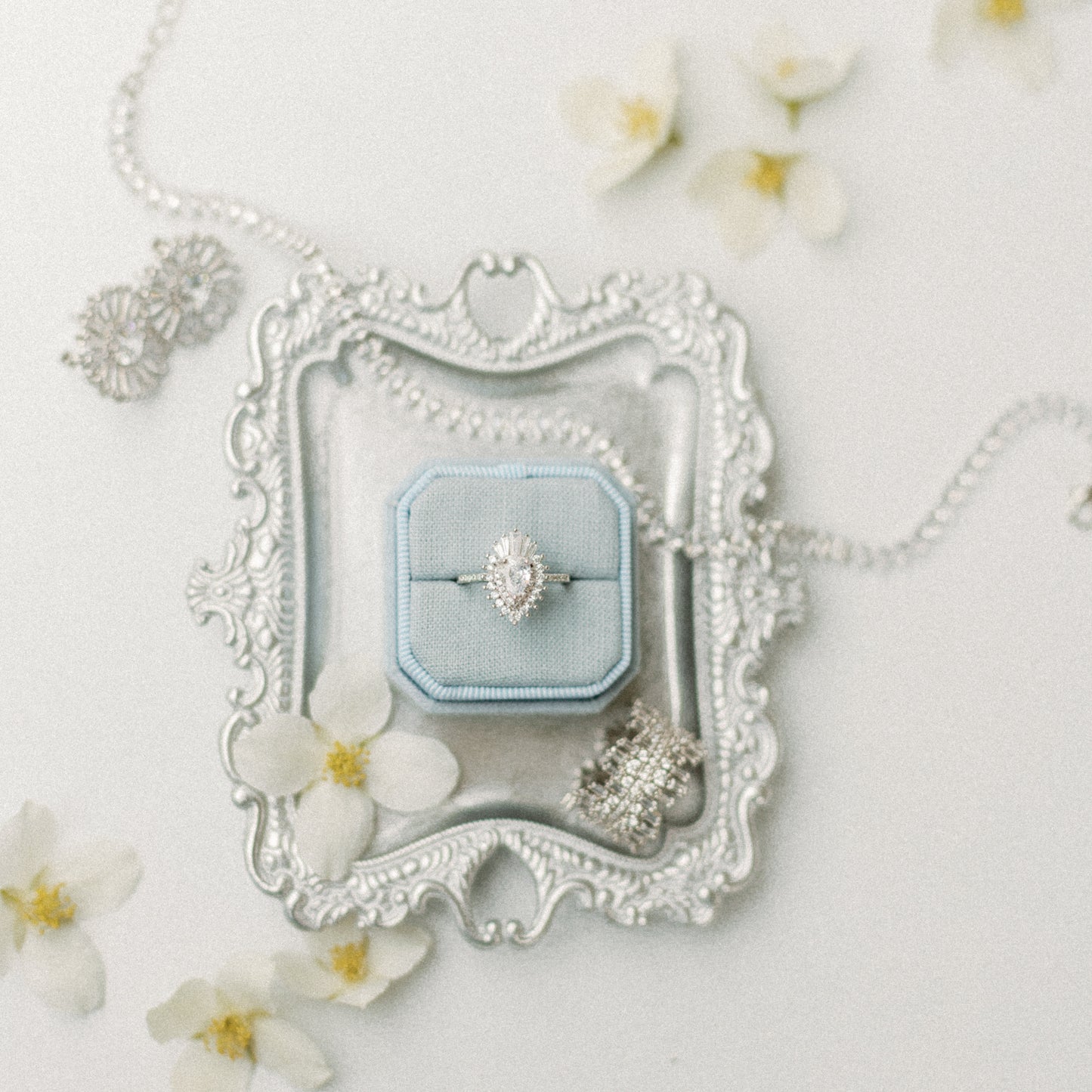 Silver Styling Tray