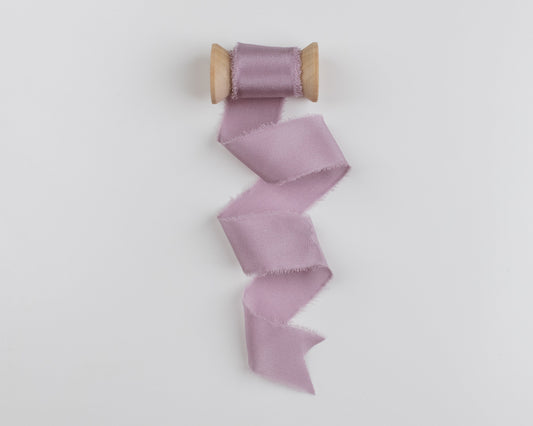 Lavender Silk Ribbon